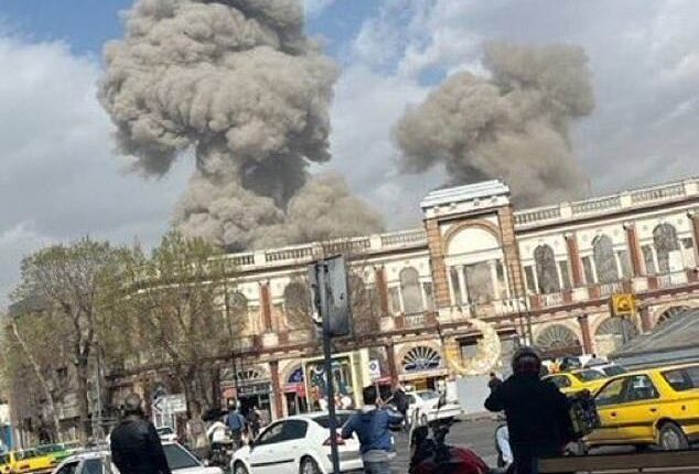 Israel is currently striking Iran's capital, Tehran