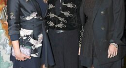 Fergie with her daughters, Princesses Beatrice (left) and Eugenie (right), pictured together in 2017