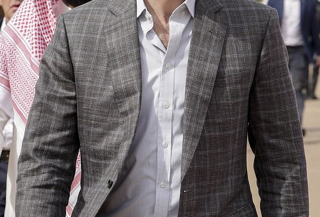 On a recent trip to AlUla, Saudi Arabia , William was spotted wearing a pair of rounded, grey sunglasses from the high end London company Finlay & Co