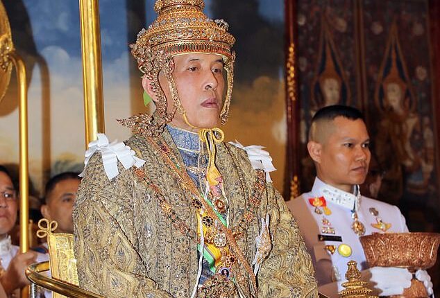 When it comes to wealth, extravagance and notoriety, few compare to Thailand's playboy king, Maha Vajiralongkorn (pictured)