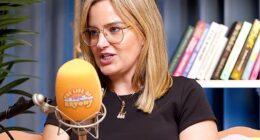 Lou Beckett, wife of comedian Rob, has revealed why exhausted mothers are often too 'touched out' to want sex with their partners, telling men they need to stop expecting intimacy