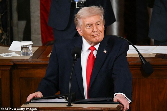 Despite all eyes being on President Donald Trump during his State of the Union address, it didn't stop other high-profile figures stealing some of his limelight