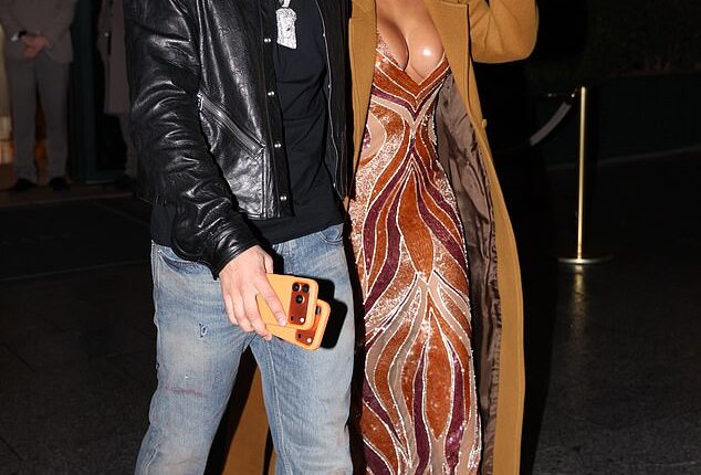 Jadon Sancho has finally gone public with girlfriend Saweetie as they stepped out holding hands after romantic dinner in Paris on Sunday