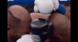 Jarrell Miller’s toupee punched off before heavyweight throws it into crowd in Kingsley Ibeh fight