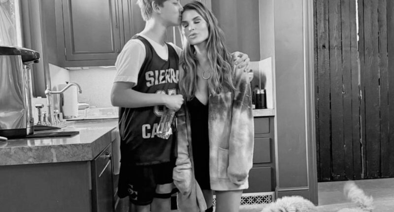 Jessica Simpson's 12-year-old son towers over pop star in sweet snap