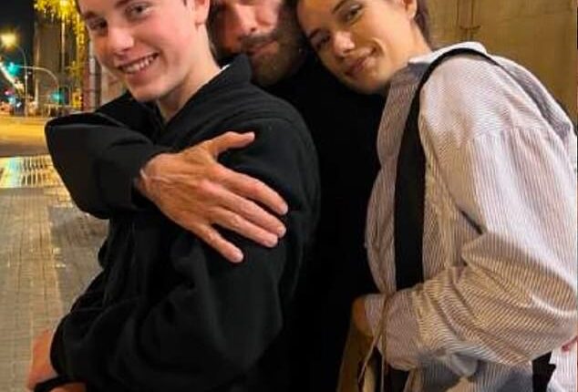 John Travoltatook to Instagram on Sunday to share a photo with his two children, daughter Ella Bleu and son Ben