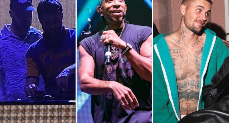 Justin Bieber, Travis Kelce, Tom Brady and more