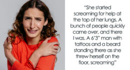 “Karma Showed Up”: A Karen Lies About A Man Attacking Her, Until The Cops View The Security Footage