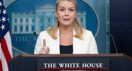 White House press secretary Karoline Leavitt on Tuesday may have inadvertently got President Donald Trump caught in a lie when she didn't push back on an assertion that it was Trump's idea to rename Penn Station after himself
