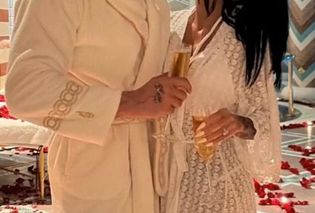 Katie Price has reportedly married her husband Lee Andrew again in a 'legal' ceremony ahead of another wedding in the UK