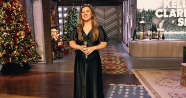Kelly Clarkson announced the end of her talk show The Kelly Clarkson Show via Instagram on Monday, as she says she's looking to focus on her family.