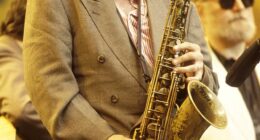 Jazz musician Ken Peplowski, beloved for his virtuosity on the saxophone and clarinet and his witty stage persona, was found dead on a cruise ship aged 66; pictured in Vienna in 1995