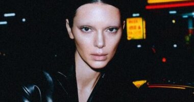 Kendall Jenner usually looks hyper sexy in her ads and magazine covers as she pushes a glamazon look but not this week