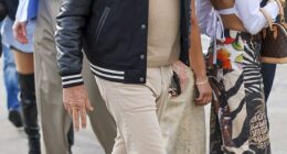 Kevin Costner, a father of seven, made rare comments about his kids over the weekend; pictured in San Francisco on Saturday