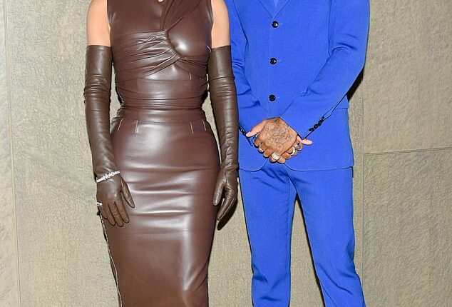 Kim Kardashian, 45, is rumored to be dating Formula One driver Lewis Hamilton, 41, after they were seen together on a weekend getaway in the UK (pictured in 2021)