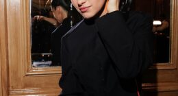 Kim Turnbull, 24, performed a DJ set as she joined Kelly Osbourne while attending the Royal Ascot Millinery Collective SS26 during London Fashion Week at Claridge's