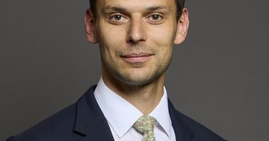 Josh Simons (pictured)has resigned as a Cabinet Office minister, saying he had 'become a distraction from this Government's important work'.