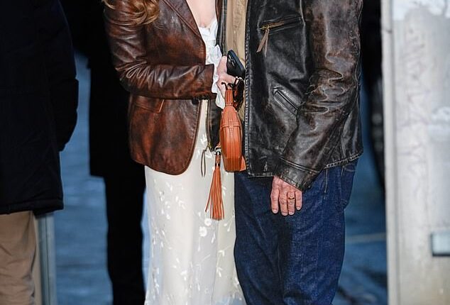 Lana Del Rey, 40, gave a cryptic look into her married life with swamp tour guide Jeremy Dufrene and teased her latest music video in a new social media post on Tuesday; pictured together on February 10 in NYC