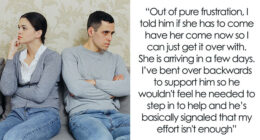 Lazy Hubby Invites Mom To Help Instead Of Pitching In, Wife Goes On Strike And Dumps Chores On Him