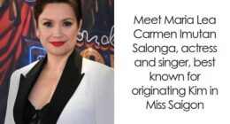 Lea Salonga: Bio And Career Highlights