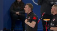The Winter Olympics curling match between Canada and Sweden became heated on Friday