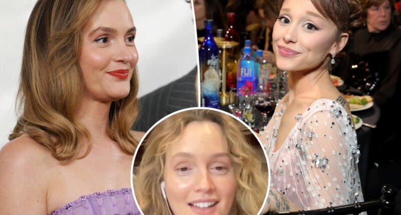 Leighton Meester defends exchange with Ariana Grande at Critics Choice Awards