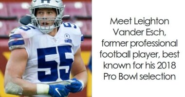 Leighton Vander Esch: Bio And Career Highlights