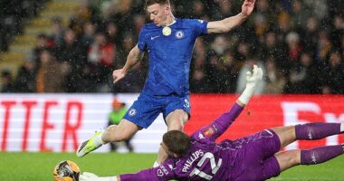 Liam Delap was a constant menace and ultimately ended up with three assists