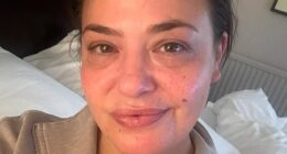 Lisa Armstong, 49, shared a sassy single post to mark Valentine's Day on Instagram following her split from her boyfriend