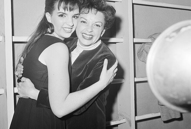 Liza Minnelli has shared heartbreaking details of her upbringing with mother Judy Garland (seen together - Liza is age 17 here)