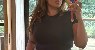 Lizzo showed off the results of her weight loss journey by posting a scantily-clad snap to her Instagram on Thursday