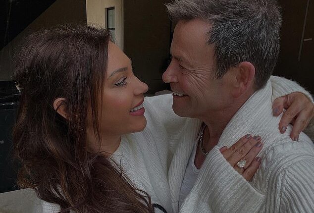 Lorna Luxe, 43, revealed late husband John's final words to her as she announced on Thursday that he had died aged 64 following a lengthy battle with cancer