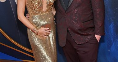 Luke Combs and his wife Nicole Hocking Combs announced the birth of their third child, son Chet Wiley Combs on his 'due date' Thursday (pictured November 19)
