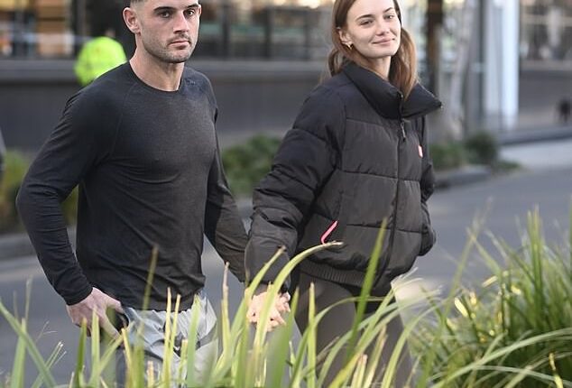 What aired on Wednesday night wasn't just dramatic television. It was a cruel and calculated bid for ratings - and according to the bride at the centre of it all, Brook Crompton, it should never have been broadcast at all (Pictured with her MAFS husband Chris Nield)