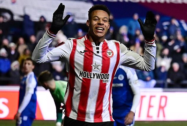 Macclesfield's FA Cup dream came crashing down as they lost 1-0 to Brentford at home