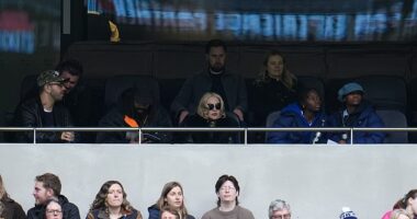 Madonna was seen at the Tottenham Hotspur Stadium after supporting her daughters during a Spurs U14 academy match
