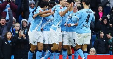 Man City 2-0 Salford City: Pep Guardiola forced to bring in the big guns to see off stubborn League Two underdogs as boss bemoans 'boring' FA Cup affair