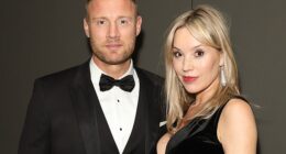 The fundraising campaign by Andrew (left) and Rachel Flintoff (right) to build a hospital cinema has been backed by Manchester City's players