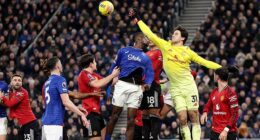 Senne Lammens was heroic for Man United against Everton on Monday night