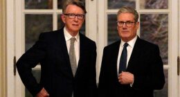 Keir Starmer is struggling to contain the storm over Lord Mandelson today as he pledged 'support' for a police probe into alleged leaks of government secrets