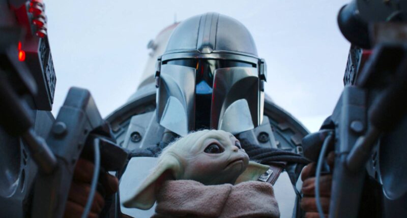 Mando and Grogu Get Help From a 'Yellowstone' Star in Adorable Super Bowl Ad