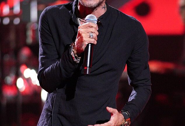 Marc Anthony, 57, addressed the Beckham family drama for the first time after being dragged into the bombshell feud; Seen in 2019