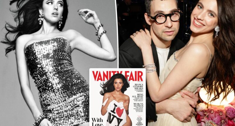 Margaret Qualley strips down for Vanity Fair, makes rare comments about husband Jack Antonoff