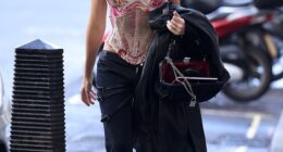 Margot Robbie has turned the Wuthering Heights promotional tour into her own period fashion show and her latest outing bared no exception