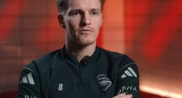 Martin Odegaard says Arsenal's fans do transmit their 'nerves' onto the team at the Emirates