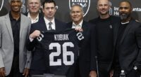 Klint Kubiak took over as head coach of the Las Vegas Raiders after winning the Super Bowl
