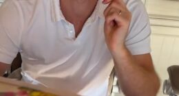 Meghan Markle has shared a clip to Instagram - surprising Prince Harry with one of her As Ever chocolate bars before Valentine's Day