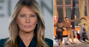 First Lady Melania Trump made a rare political statement on Tuesday calling for 'unity' amid weeks of unrest in Minnesota. 'I'm against the violence, so please, if you protest, protest in peace,' she told Fox & Friends on Tuesday morning. Melania, an immigrant from Slovenia, rarely makes public statements, especially as it related to political issues or her husband's job. But during television appearance promoting her upcoming movie, the first lady affirmed the 'great call' President Donald Trump had with Minnesota Governor Tim Walz and Minneapolis Mayor Jacob Frey, both Democrats, on Monday.