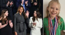 Melania Trump thought it would 'be best' if her State of the Union guests showcased how her initiatives were helping Americans in the real world. A source close to the First Lady revealed to the Daily Mail that sitting alongside her while President Donald Trump addresses Congress will be ten-year-old Everest Nevraumont and 24-year-old Sierra Burns. State of the Union guests are invited each year to symbolize the administration's priorities. The President is expected to make the economy the centerpiece of his anticipated speech while highlighting the stories of everyday Americans.