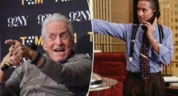 Michael Douglas not first choise for Oscar winning Wall Street role